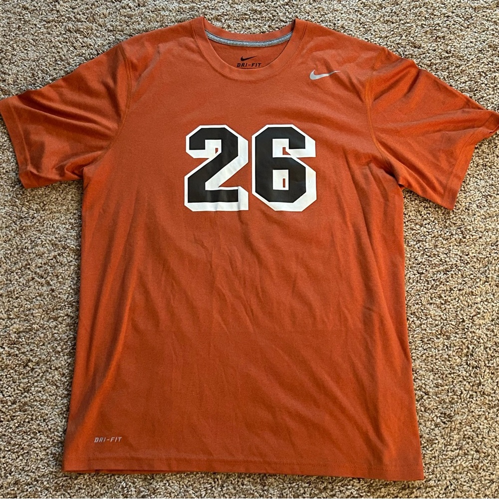 Nike Dri-Fit Orange Pittsburgh Jersey